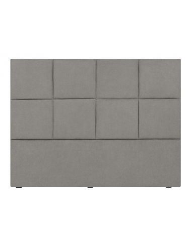 Tête De Lit en Tissu Structurel, Gris, Begonia, Marque Mazzini Sofas
