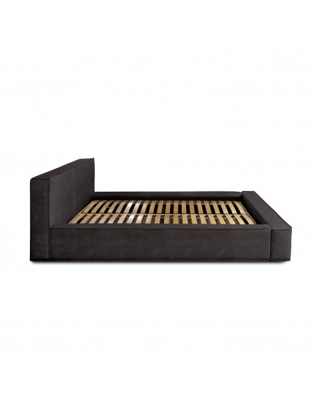 Tête de lit et Sommier ALMA ANTHRACITE