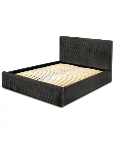 Tête de lit et Sommier VENEZIA ANTHRACITE