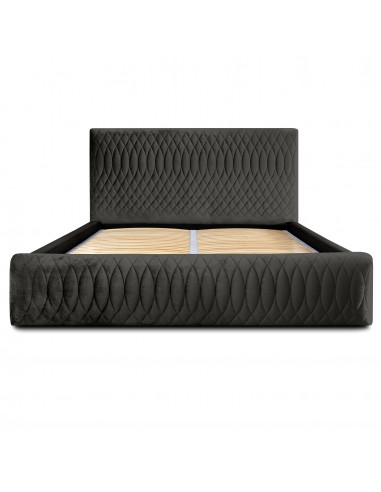 Tête de lit et Sommier VENEZIA ANTHRACITE