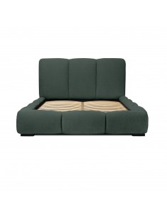 Tête de lit et Sommier ALLURE VERT 2