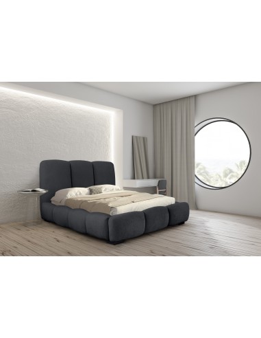 Tête de lit et Sommier ALLURE ANTHRACITE