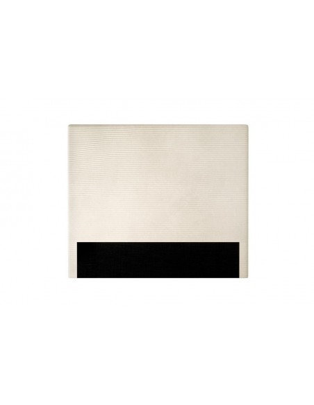 TETE DE LIT VELOURS COTELE LAUREL BEIGE