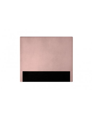 TETE DE LIT VELOURS COTELE LAUREL ROSE