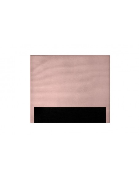 TETE DE LIT VELOURS COTELE LAUREL ROSE