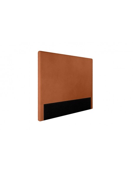 TETE DE LIT VELOURS COTELE LAUREL TERRACOTA