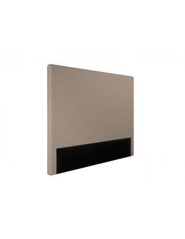 TETE DE LIT TISSU BOUCLETTES LAUREL TAUPE