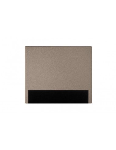 TETE DE LIT TISSU BOUCLETTES LAUREL TAUPE