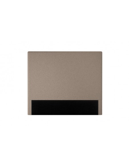 TETE DE LIT TISSU BOUCLETTES LAUREL TAUPE