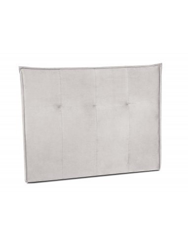 Tête De Lit En Velours, Couleur Beige, Monica, Marque Milo Casa