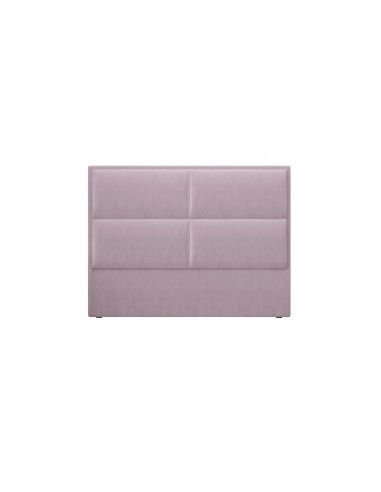 Tête De Lit En Velours, Couleur Lavande, Lara, Marque Milo Casa