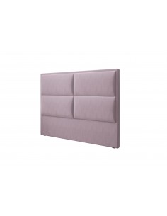Tête De Lit En Velours, Couleur Lavande, Lara, Marque Milo Casa 2