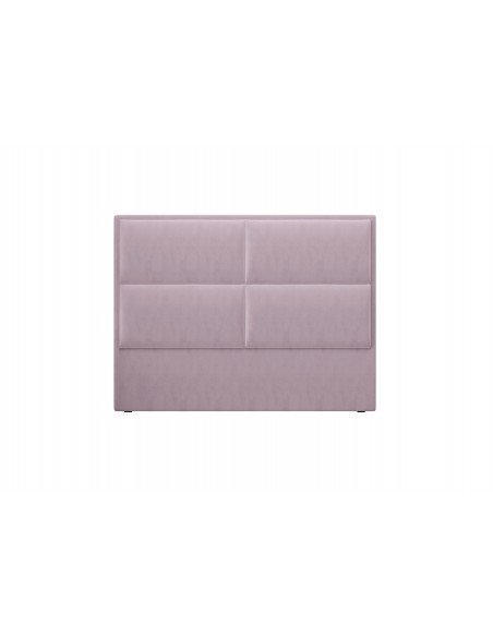 Tête De Lit En Velours, Couleur Lavande, Lara, Marque Milo Casa