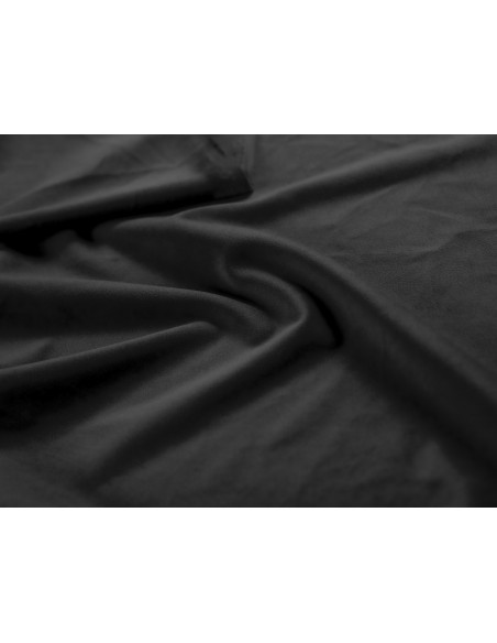 Tête De Lit En Velours, Couleur Noir, Natalia, Marque Milo Casa