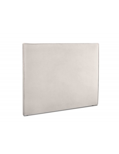 Tête De Lit En Velours, Couleur Beige, Natalia, Marque Milo Casa