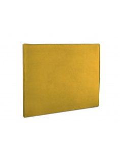 Tête De Lit En Velours, Couleur Jaune, Natalia, Marque Milo Casa 2