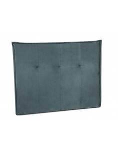 Tête De Lit En Velours, Couleur Pétrole, Monica, Marque Milo Casa 2