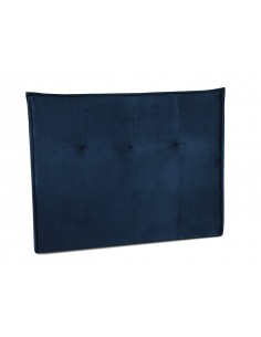 Tête De Lit En Velours, Couleur Bleu Roi, Monica, Marque Milo Casa 2