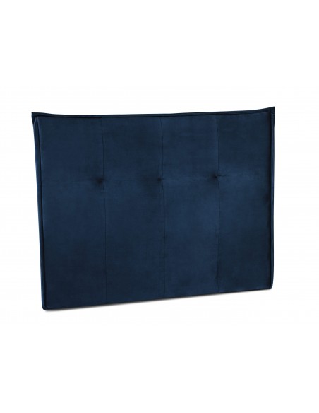 Tête De Lit En Velours, Couleur Bleu Roi, Monica, Marque Milo Casa