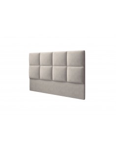 Tête De Lit En Velours, Couleur Beige, Begonia, Marque Mazzini Sofas 2