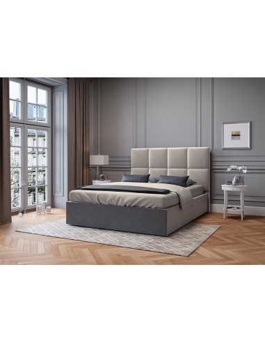 Tête De Lit En Velours, Couleur Beige, Begonia, Marque Mazzini Sofas