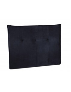 Tête De Lit En Velours, Couleur Bleu Foncé, Monica, Marque Milo Casa 2