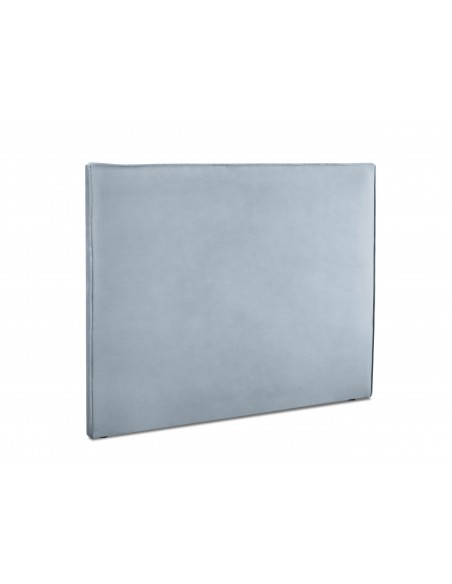 Tête De Lit En Velours, Couleur Bleu Clair, Natalia, Marque Milo Casa