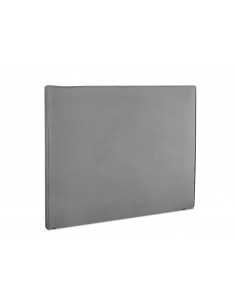 Tête De Lit En Velours, Couleur Gris Clair, Natalia, Marque Milo Casa 2