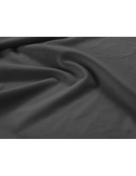 Tête De Lit En Velours, Couleur Gris Foncé, Natalia, Marque Milo Casa