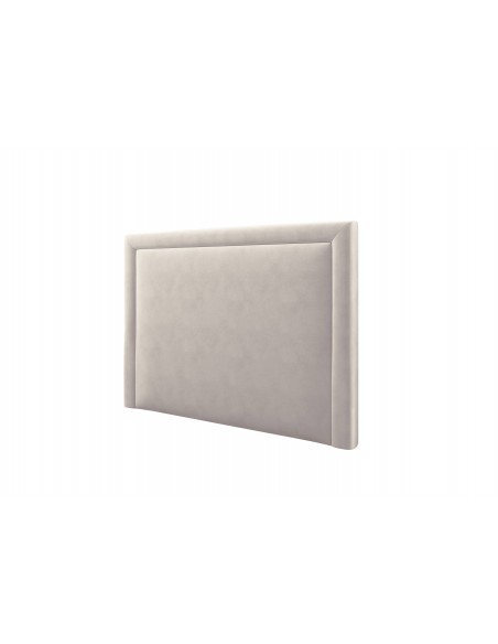 Tête De Lit En Velours, Couleur Beige, Primevere, Marque Mazzini Sofas