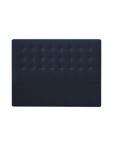 Tête De Lit En Velours, Couleur Bleu Foncé, Athena, Marque Windsor & Co