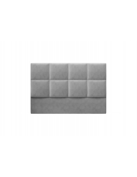 Tête De Lit En Velours, Couleur Gris Clair, Begonia, Marque Mazzini Sofas