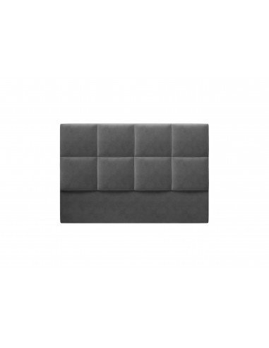 Tête De Lit En Velours, Couleur Gris Foncé, Begonia, Marque Mazzini Sofas