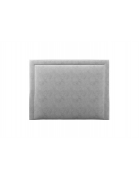 Tête De Lit En Velours, Couleur Gris Clair, Primevere, Marque Mazzini Sofas
