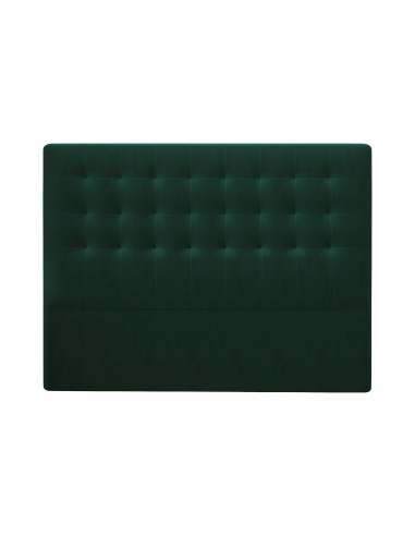 Tête De Lit En Velours, Couleur Vert Bouteille, Athena, Marque Windsor & Co